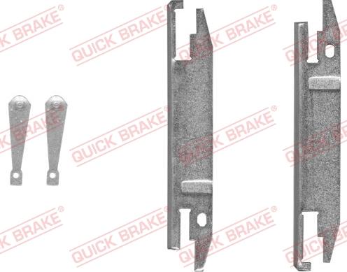 QUICK BRAKE 105 53 005 - Комплект регулятора, барабанный тормозной механизм unicars.by