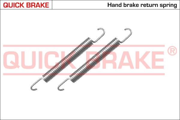 QUICK BRAKE 105-0480 - Комплектующие, стояночная тормозная система unicars.by