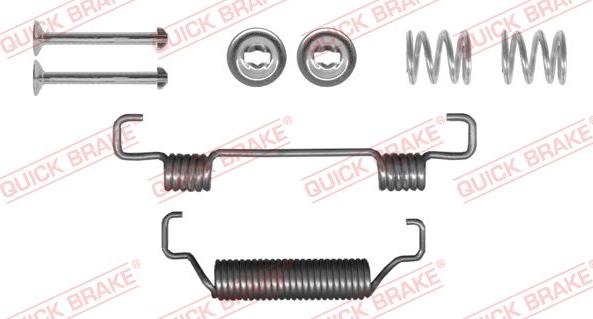 QUICK BRAKE 105-0052-1 - Комплектующие, стояночная тормозная система unicars.by