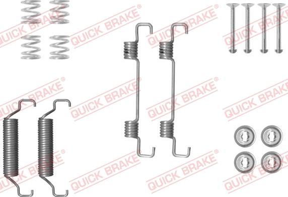 QUICK BRAKE 105-0052 - Комплектующие, стояночная тормозная система unicars.by