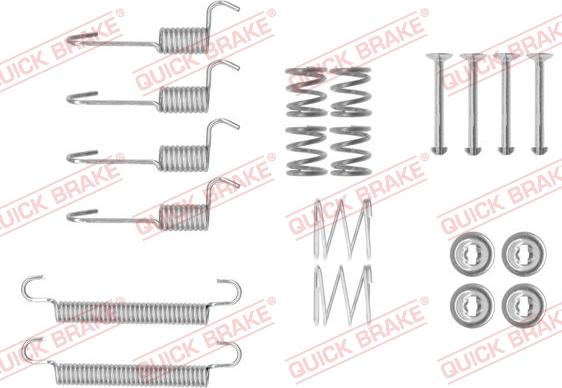 QUICK BRAKE 1050008 - Комплектующие, стояночная тормозная система unicars.by