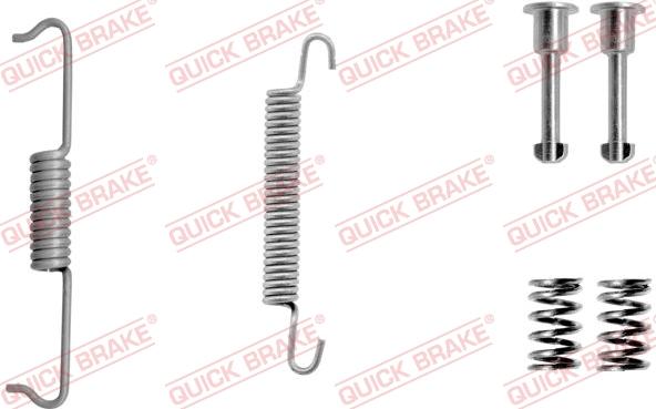 QUICK BRAKE 105-0841-1 - Комплектующие, стояночная тормозная система unicars.by