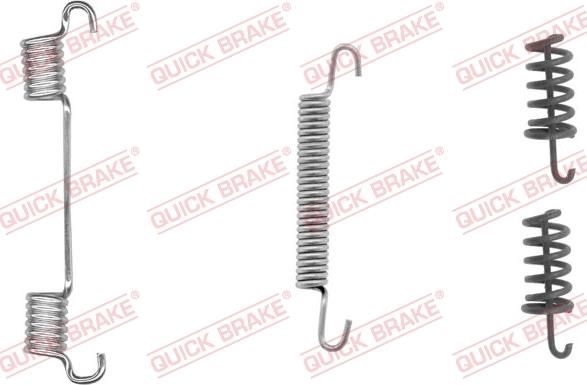 QUICK BRAKE 105-0868-1 - Комплектующие, стояночная тормозная система unicars.by