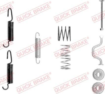 QUICK BRAKE 105-0816-1 - Комплектующие, стояночная тормозная система unicars.by