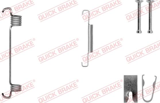 QUICK BRAKE 10508751R - Комплектующие, стояночная тормозная система unicars.by