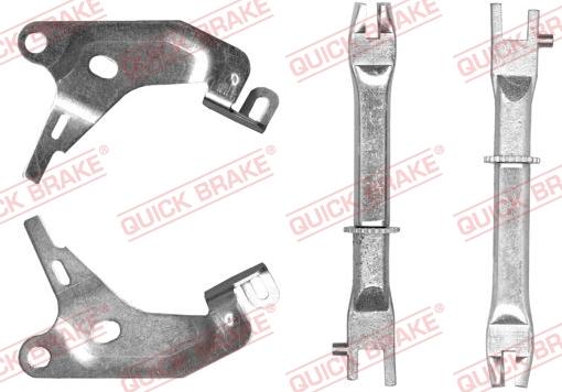 QUICK BRAKE 108 53 005 - Комплект регулятора, барабанный тормозной механизм unicars.by