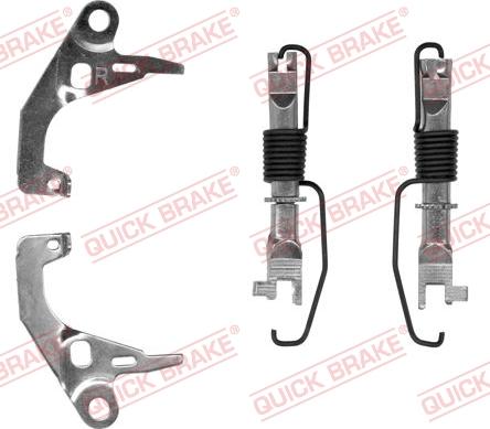 QUICK BRAKE 108 53 001 - Комплект регулятора, барабанный тормозной механизм unicars.by