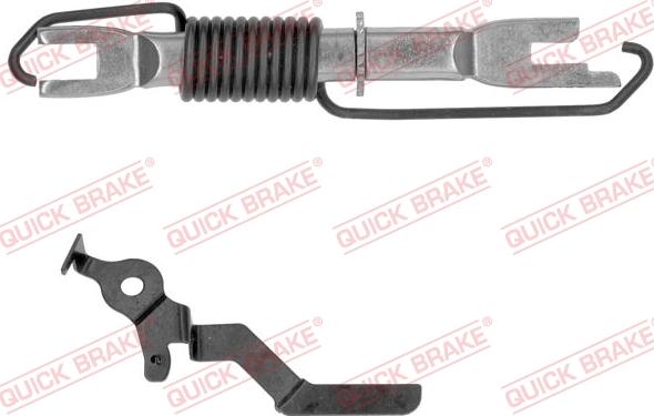 QUICK BRAKE 10853003-1L - Комплект регулятора, барабанный тормозной механизм unicars.by