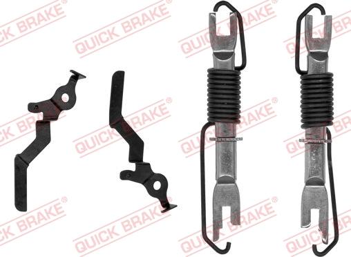 QUICK BRAKE 108 53 003 - Комплект регулятора, барабанный тормозной механизм unicars.by