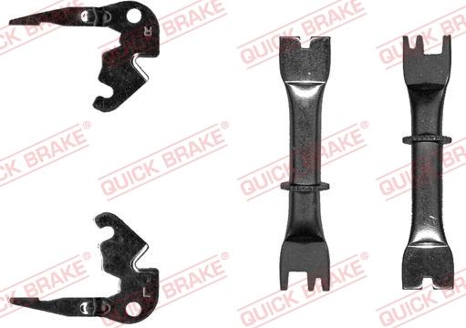 QUICK BRAKE 108 53 019 - Комплект регулятора, барабанный тормозной механизм unicars.by