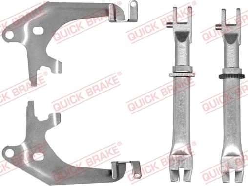 QUICK BRAKE 108 53 018 - Комплект регулятора, барабанный тормозной механизм unicars.by