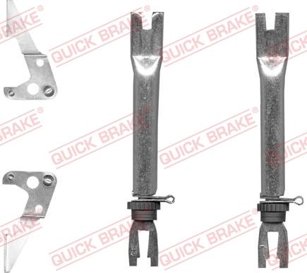 QUICK BRAKE 102 53 024 - Комплект регулятора, барабанный тормозной механизм unicars.by