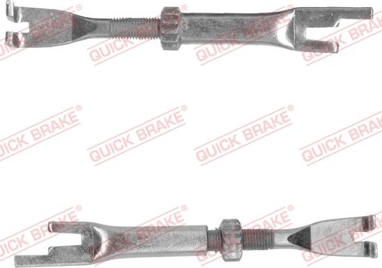 QUICK BRAKE 102 53 022R - Комплект регулятора, барабанный тормозной механизм unicars.by