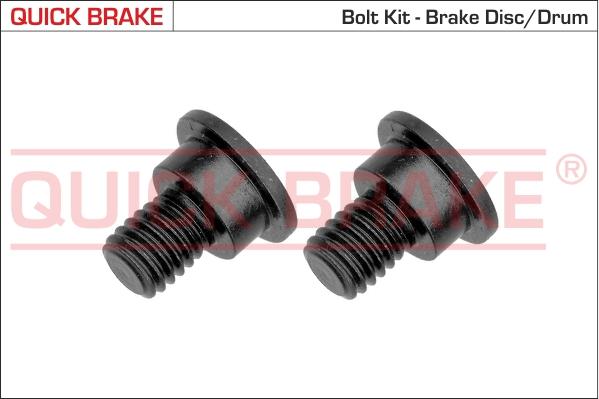 QUICK BRAKE 11662K - Комплект болтов, тормозной диск unicars.by