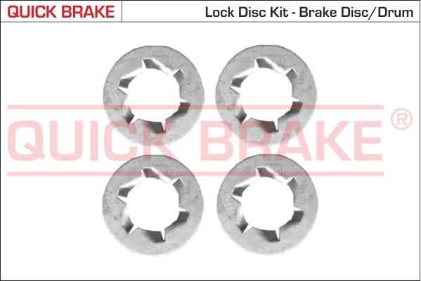 QUICK BRAKE 11673K - Комплект болтов, тормозной диск unicars.by