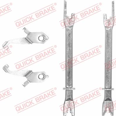 QUICK BRAKE 111 53 002 - Комплект регулятора, барабанный тормозной механизм unicars.by