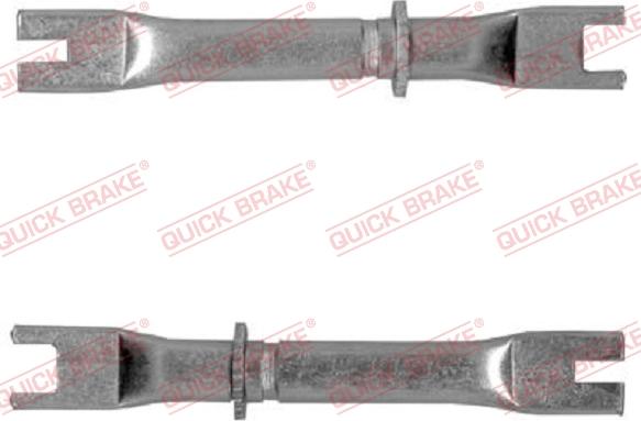 QUICK BRAKE 111 53 007R - Комплект регулятора, барабанный тормозной механизм unicars.by