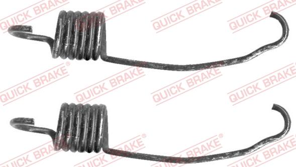 QUICK BRAKE 113-0505 - Ремкомплект, вал стояночный тормозной (тормозной суппорт) unicars.by