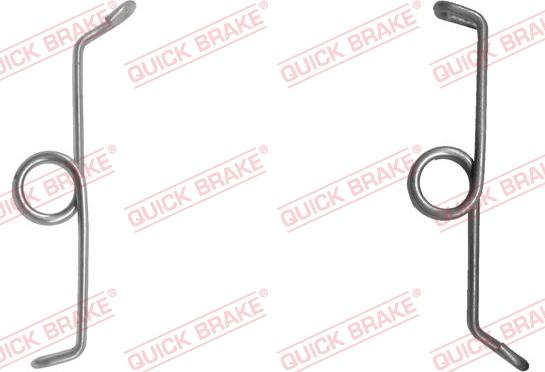 QUICK BRAKE 113-0510 - Ремкомплект, вал стояночный тормозной (тормозной суппорт) unicars.by