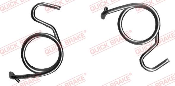 QUICK BRAKE 113-0512 - Ремкомплект, вал стояночный тормозной (тормозной суппорт) unicars.by