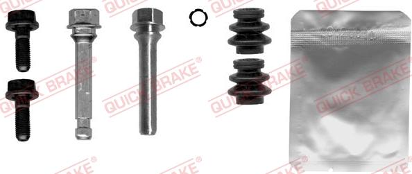 QUICK BRAKE 113-0001X - Комплект направляющей гильзы, тормозной поршень unicars.by