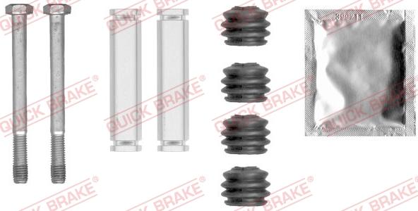 QUICK BRAKE 113-0019X - Комплект направляющей гильзы, тормозной поршень unicars.by