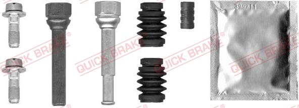 QUICK BRAKE 113-0016X - Комплект направляющей гильзы, тормозной поршень unicars.by