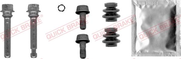 QUICK BRAKE 113-0010X - Комплект направляющей гильзы, тормозной поршень unicars.by