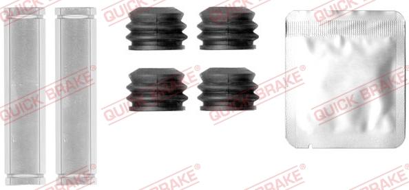 QUICK BRAKE 113-0037X - Комплект направляющей гильзы, тормозной поршень unicars.by