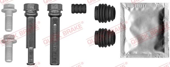 QUICK BRAKE 113-0022X - Комплект направляющей гильзы, тормозной поршень unicars.by