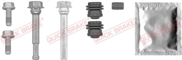 QUICK BRAKE 113-1458X - Комплект направляющей гильзы, тормозной поршень unicars.by