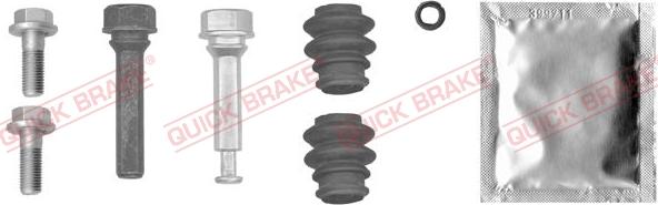 QUICK BRAKE 113-1466X - Комплект направляющей гильзы, тормозной поршень unicars.by