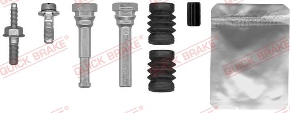 QUICK BRAKE 113-1483X - Комплект направляющей гильзы, тормозной поршень unicars.by