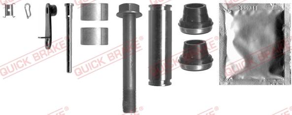 QUICK BRAKE 113-1430X - Комплект направляющей гильзы, тормозной поршень unicars.by