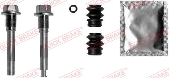 QUICK BRAKE 113-1349X - Комплект направляющей гильзы, тормозной поршень unicars.by