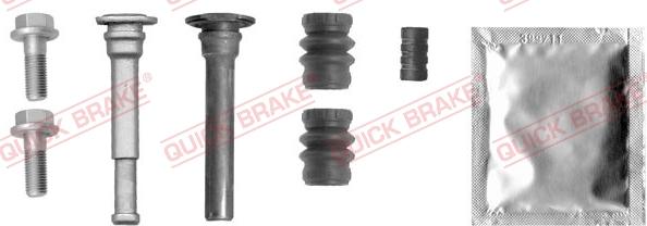 QUICK BRAKE 113-1369X - Комплект направляющей гильзы, тормозной поршень unicars.by