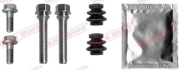 QUICK BRAKE 113-1380X - Комплект направляющей гильзы, тормозной поршень unicars.by