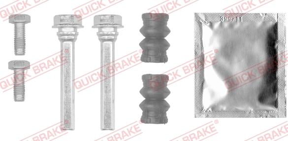 QUICK BRAKE 113-1339X - Комплект направляющей гильзы, тормозной поршень unicars.by