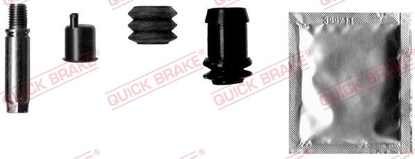 QUICK BRAKE 113-1335X - Комплект направляющей гильзы, тормозной поршень unicars.by