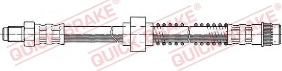 QUICK BRAKE 32.990 - Тормозной шланг unicars.by