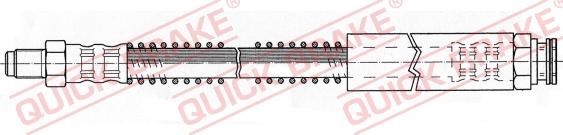 QUICK BRAKE 32.905 - Тормозной шланг unicars.by