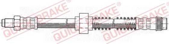 QUICK BRAKE 32.973 - Тормозной шланг unicars.by