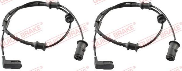 QUICK BRAKE WS 0166 A - Сигнализатор, износ тормозных колодок unicars.by