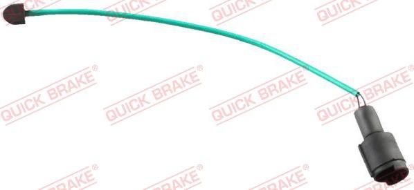 QUICK BRAKE WS 0107 A - Сигнализатор, износ тормозных колодок unicars.by