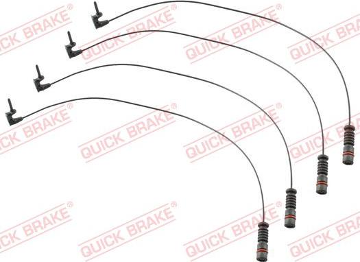 QUICK BRAKE WS 0118 A - Сигнализатор, износ тормозных колодок unicars.by