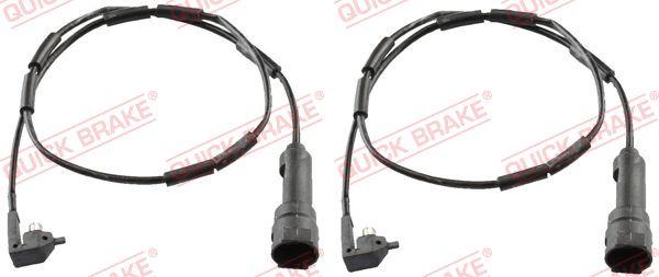 QUICK BRAKE WS 0129 A - Сигнализатор, износ тормозных колодок unicars.by