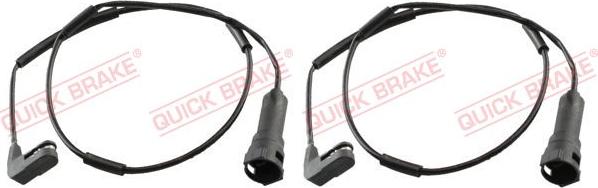 QUICK BRAKE WS 0120 A - Сигнализатор, износ тормозных колодок unicars.by