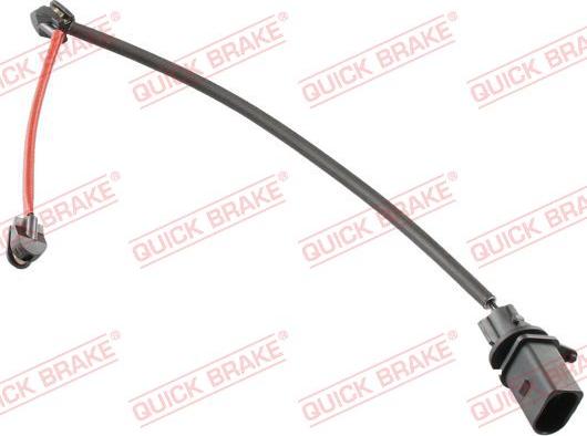 QUICK BRAKE WS 0357 A - Сигнализатор, износ тормозных колодок unicars.by