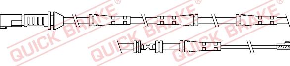 QUICK BRAKE WS 0365 A - Сигнализатор, износ тормозных колодок unicars.by