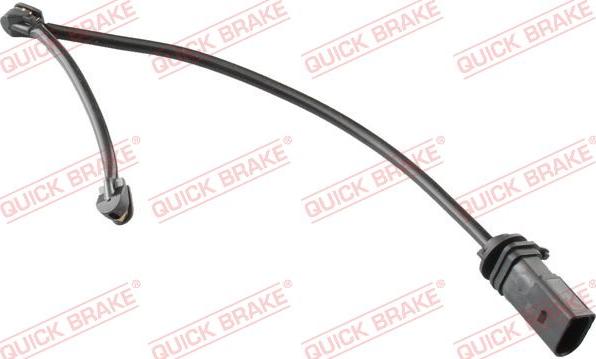 QUICK BRAKE WS 0384 A - Сигнализатор, износ тормозных колодок unicars.by